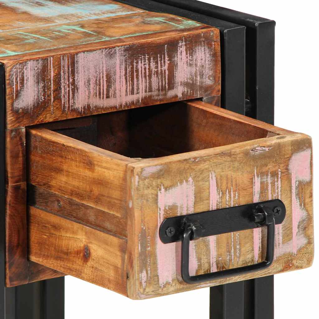 Armadio da Notte con cassetto 2 pcs Multicolore 30 x 30 x 40 cm