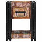 Armadio da Notte con cassetto 2 pcs Multicolore 30 x 30 x 40 cm