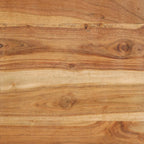 Tavolino con cassetto 40 x 40 x 50 cm Legno di Acacia Massello