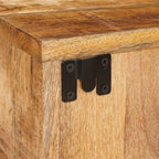 Comodino Marrone 35 x 33 x 48 cm Legno di mango massello