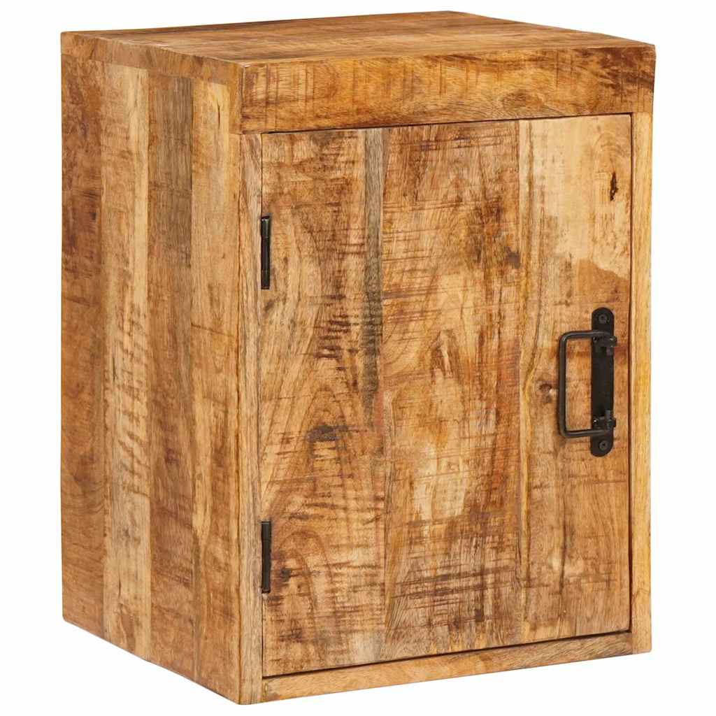 Comodino Marrone 35 x 33 x 48 cm Legno di mango massello