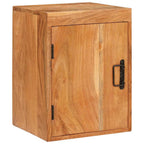 Comodino Marrone 35 x 33 x 48 cm Legno Massello di Acacia