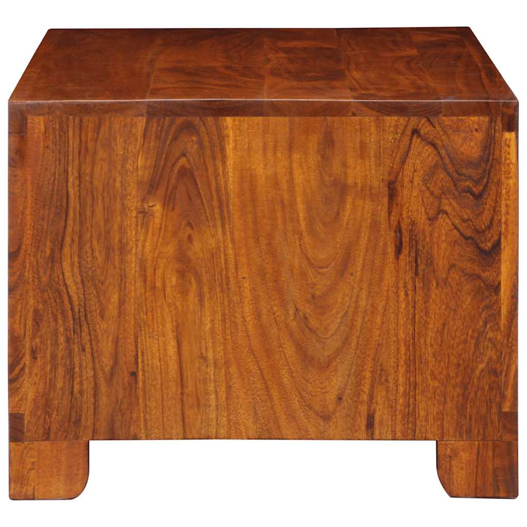 Tavolino da Salotto 90x50x40 cm in Legno Massello di Acacia