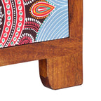 Tavolino da Salotto 90x50x40 cm in Legno Massello di Acacia