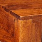 Comodino 40x40x36 cm in Legno Massello di Acacia