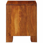 Comodino 40x35x45 cm in Legno Massello di Acacia