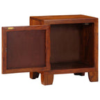 Comodino 40x30x45 cm in Legno Massello di Acacia