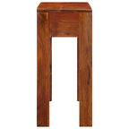 Tavolo Consolle 80x35x75 cm in Legno Massello di Acacia