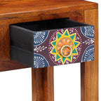 Tavolo laterale con cassetto Marrone 40 x 30 x 36 cm