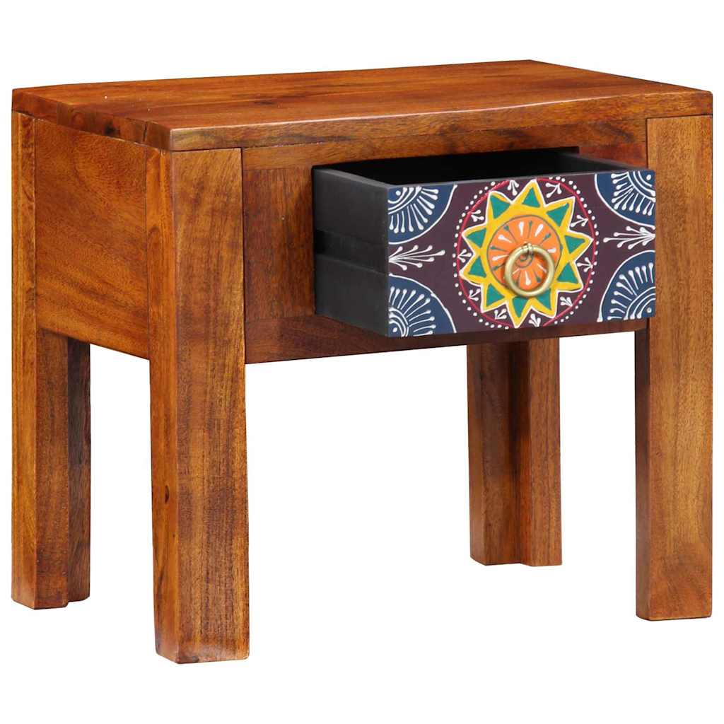 Tavolo laterale con cassetto Marrone 40 x 30 x 36 cm