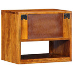 Armadio da Notte con cassetto Marrone 40 x 35 x 35 cm