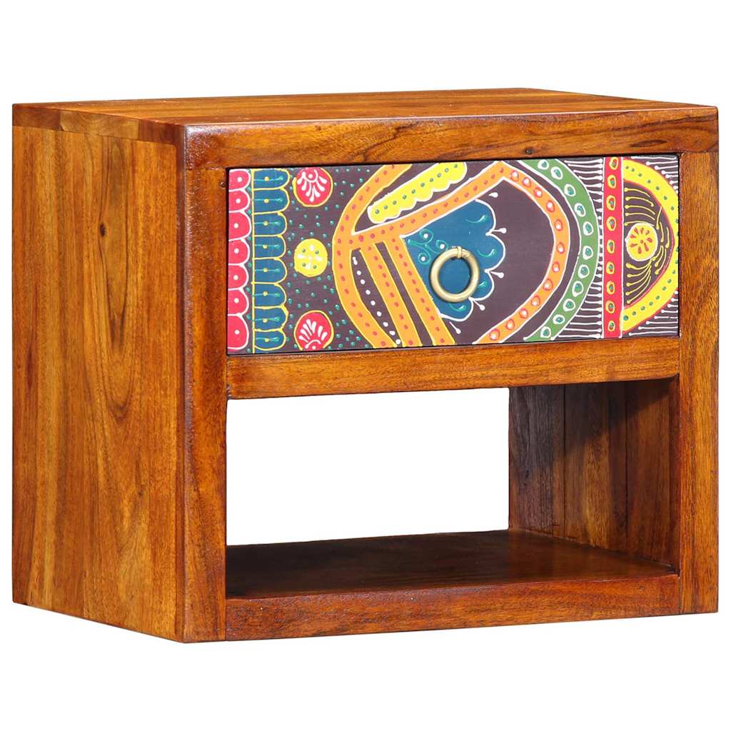 Armadio da Notte con cassetto 2 pcs Marrone 40 x 35 x 35 cm