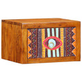 Armadio da Notte con cassetto Marrone 35 x 30 x 22 cm