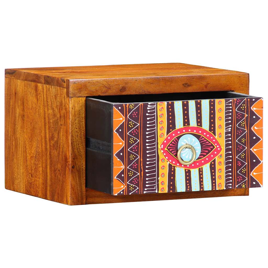 Armadio da Notte con cassetto Marrone 35 x 30 x 22 cm