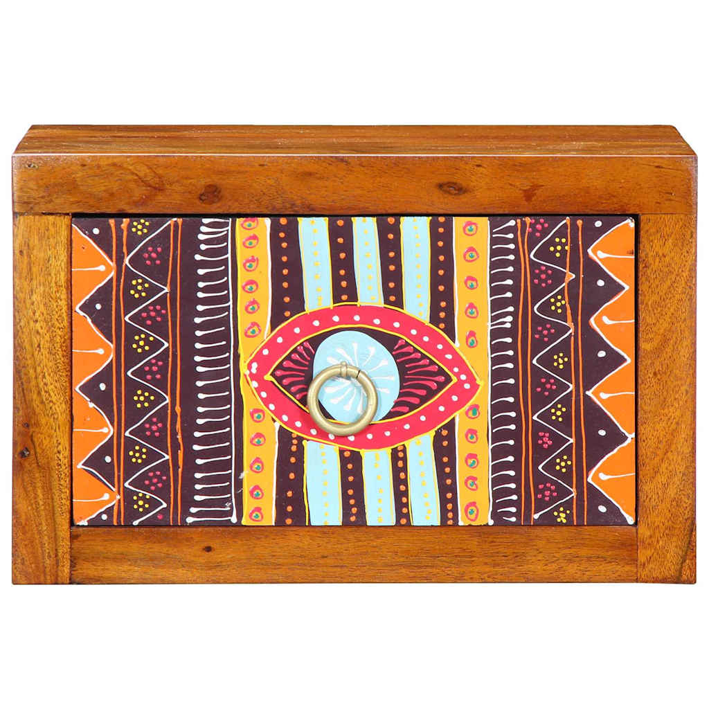 Armadio da Notte con cassetto Marrone 35 x 30 x 22 cm