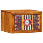 Armadio da Notte con cassetto 2 pcs Marrone 35 x 30 x 22 cm