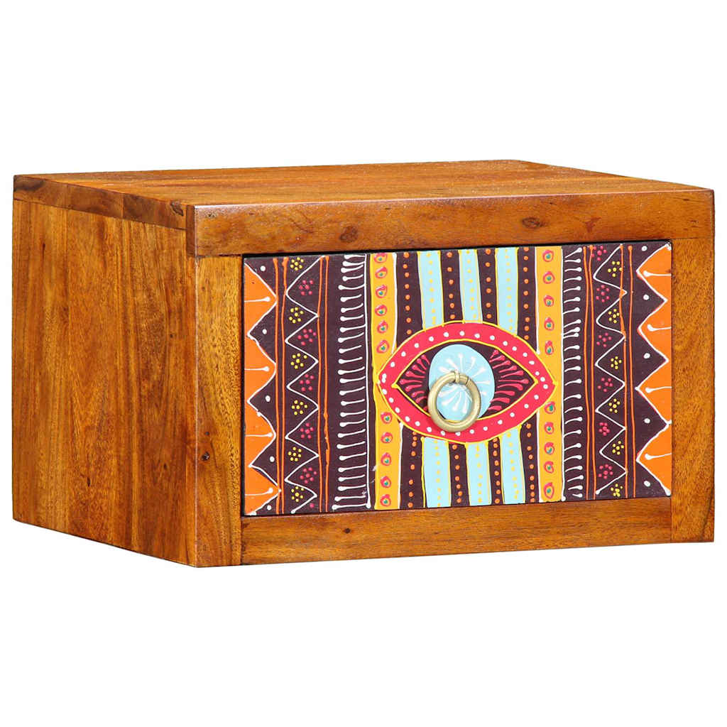 Armadio da Notte con cassetto 2 pcs Marrone 35 x 30 x 22 cm
