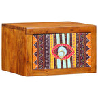Armadio da Notte con cassetto 2 pcs Marrone 35 x 30 x 22 cm
