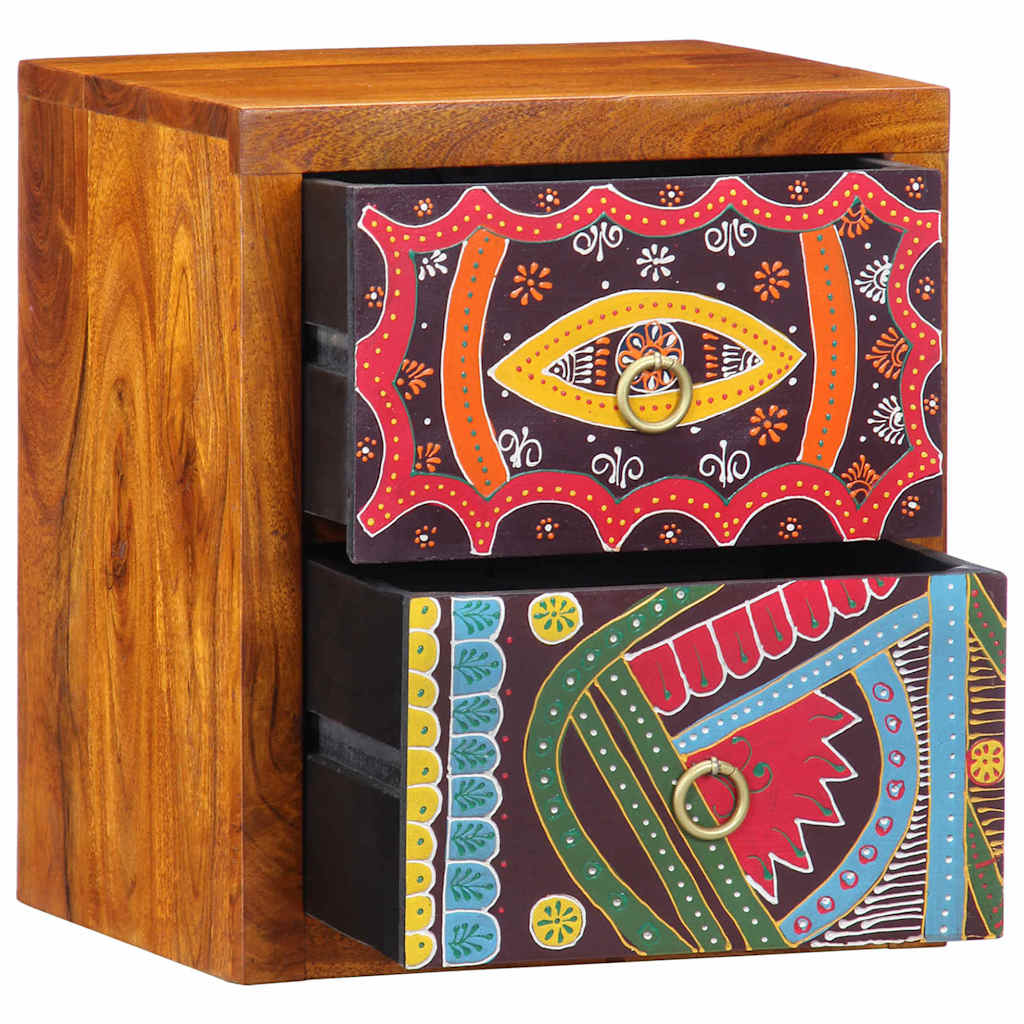 Armadio da Notte con cassetto Marrone 35 x 30 x 40 cm