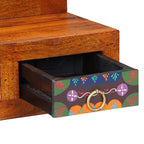 Armadietto a muro con cassetto Marrone 40 x 20 x 50 cm