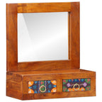Armadietto a muro con cassetto Marrone 40 x 20 x 50 cm