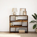 Libreria/Divisorio Rovere Fumo 100x33x94,5 cm
