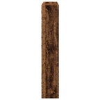 Mobile a Parete Legno Antico 80x15x80 cm in Legno Multistrato