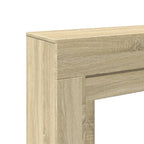 Cornice per Camino Rovere Sonoma 100x30x87,5 cm in Truciolato