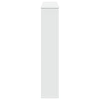 Cornice per Camino Bianca 100x20x100 cm in Truciolato