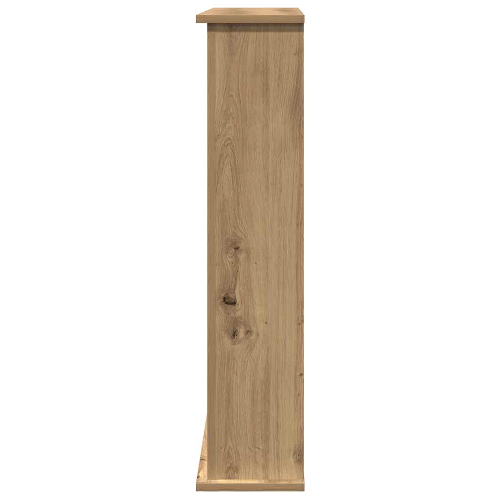Cornice per Camino Rovere Artigianale 75x20x87,5 cm Truciolato
