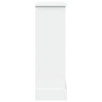 Cornice per Camino Bianca 90x30x90 cm in Truciolato
