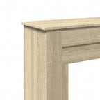 Cornice per Camino Rovere Sonoma 90x30x90 cm in Truciolato