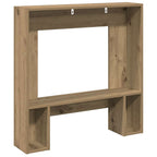 Cornice per Camino Rovere Artigianale 81x18x82 cm Truciolato
