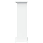 Supporto Espositivo Portaoggetti Bianco 31x30x90 cm Truciolato