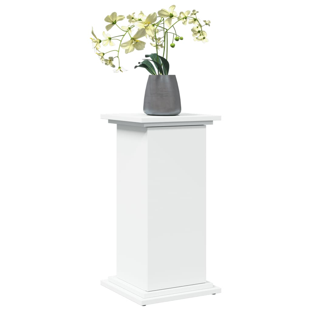 Supporto Espositivo Portaoggetti Bianco 31x30x60 cm Truciolato