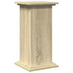 Espositore con Portaoggetti Rovere Sonoma 31x30x60cm Truciolato