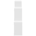 Mobile a Parete 78x18x71 cm Bianco in Legno Multistrato