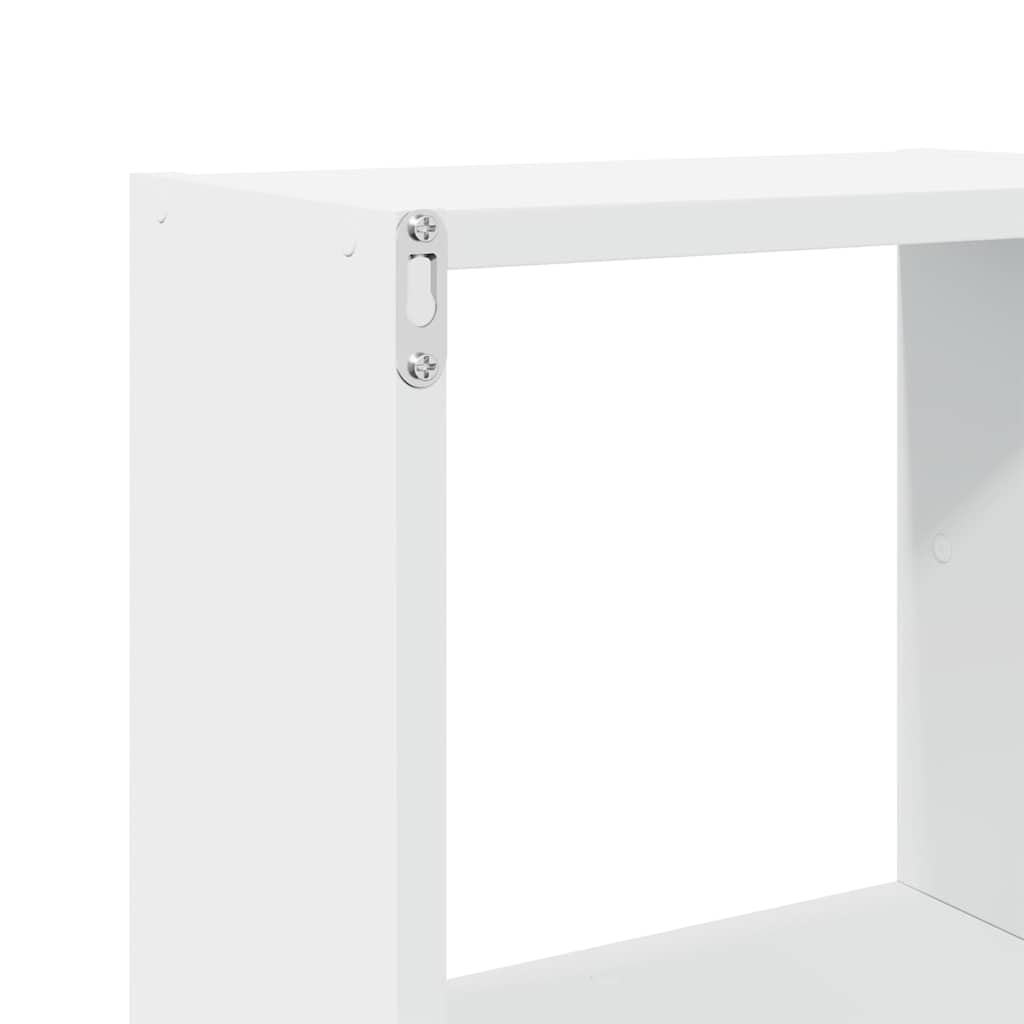 Mobile a Parete 78x18x71 cm Bianco in Legno Multistrato