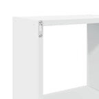 Mobile a Parete 78x18x71 cm Bianco in Legno Multistrato