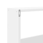 Mobile a Parete 158x18x53 cm Bianco in Legno Multistrato
