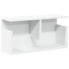 Mobile a Parete 60x20x30 cm Bianco in Truciolato