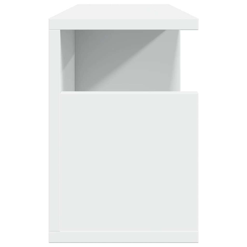 Mobile a Parete 60x20x30 cm Bianco in Truciolato