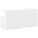 Mobile a Parete 60x20x30 cm Bianco in Truciolato
