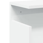 Mobile a Parete 60x20x30 cm Bianco in Truciolato