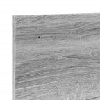 Mobile a Parete 70x16,5x30cm Grigio Sonoma in Legno Multistrato