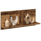 Mobile a Parete 70x16,5x30 cm Legno Antico in Legno Multistrato