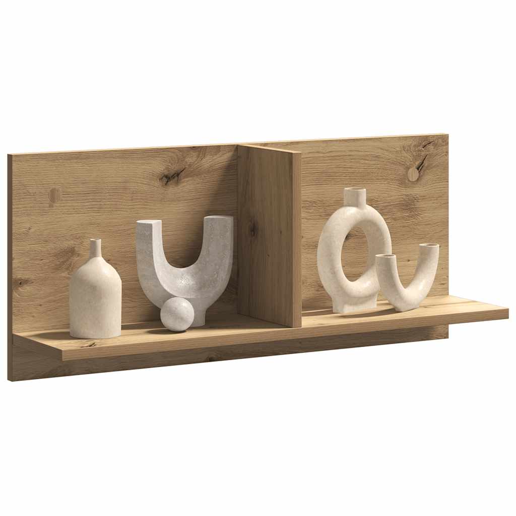 Mobile a Parete 70x16,5x30 cm Artigianale in Legno Multistrato