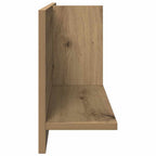Mobile a Parete 70x16,5x30 cm Artigianale in Legno Multistrato