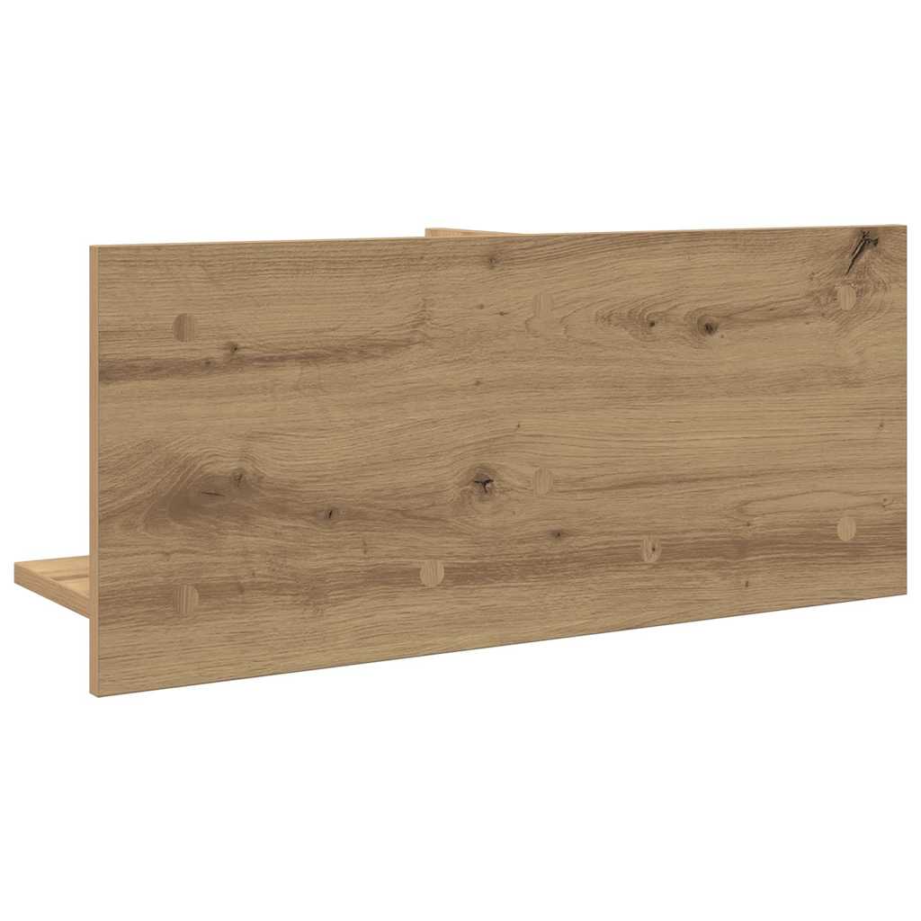 Mobile a Parete 70x16,5x30 cm Artigianale in Legno Multistrato