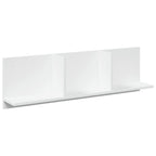 Mobile a Parete 100x16,5x30 cm Bianco in Truciolato